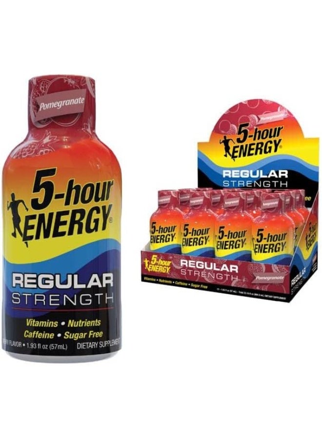 5-Hour Energy - Shot Regular Strength Pomegranate 1.93 Fl. Oz. - Image 1